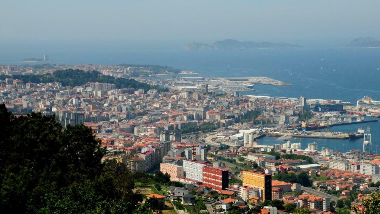 Bonito Apto. céntrico “Los olivos” - 6 personas Vigo Exterior foto